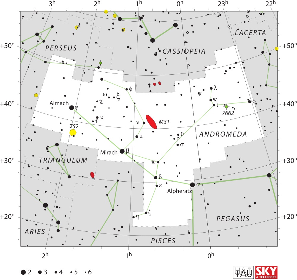 Andromeda IAU