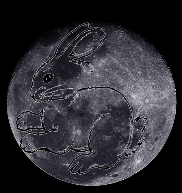 Conejo en la Luna